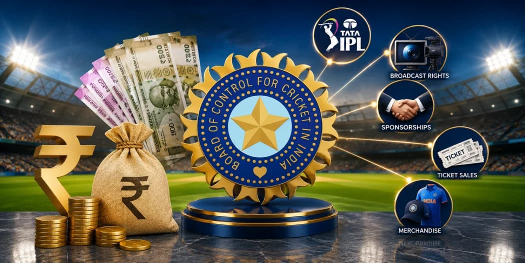 How BCCI Earns Money
