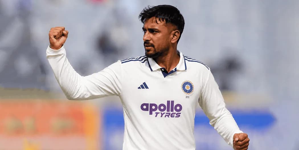 Manav Suthar Transformed from Gujarat Titans Net Bowler to India's Newest Test Hero